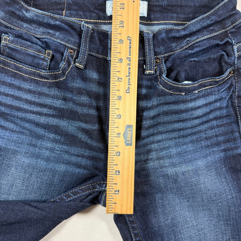 BKE Stella Mid Rise Slim Fit Tailored Bootcut 27x32.5 Womens Jeans Dark Wash - Picture 6 of 13